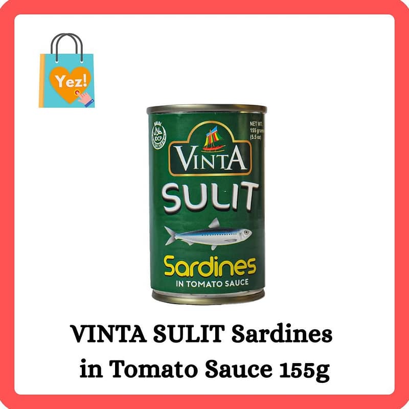 VINTA SULIT Sardines in Tomato Sauce 155g