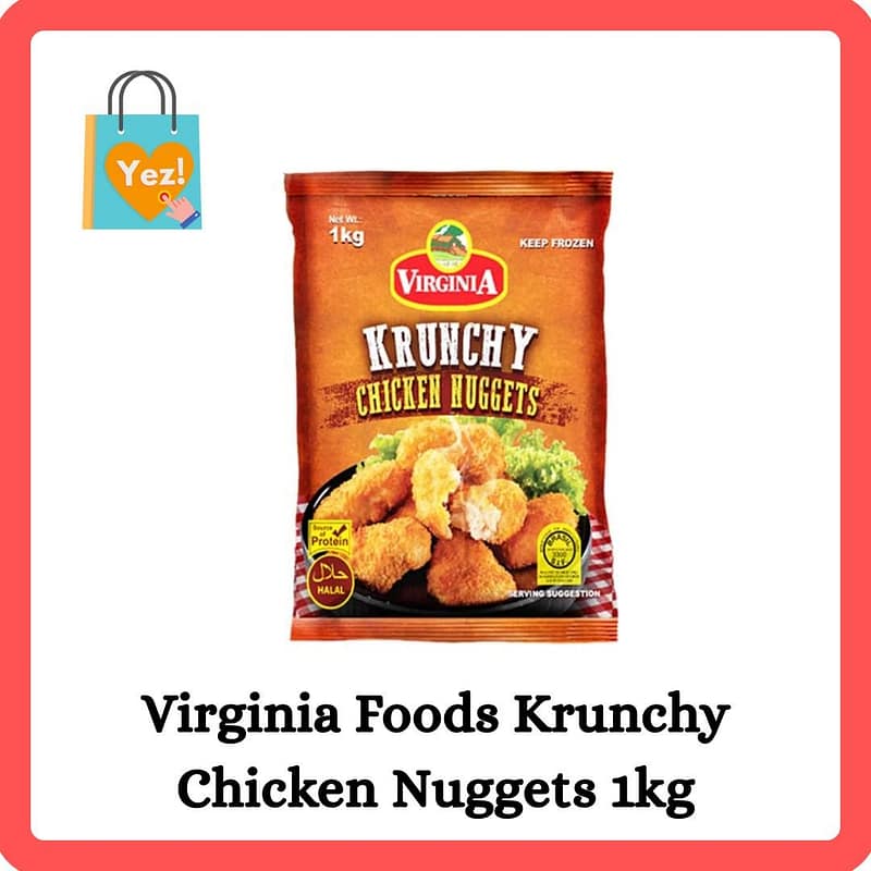 Virginia Foods Krunchy Chicken Nuggets 1kg