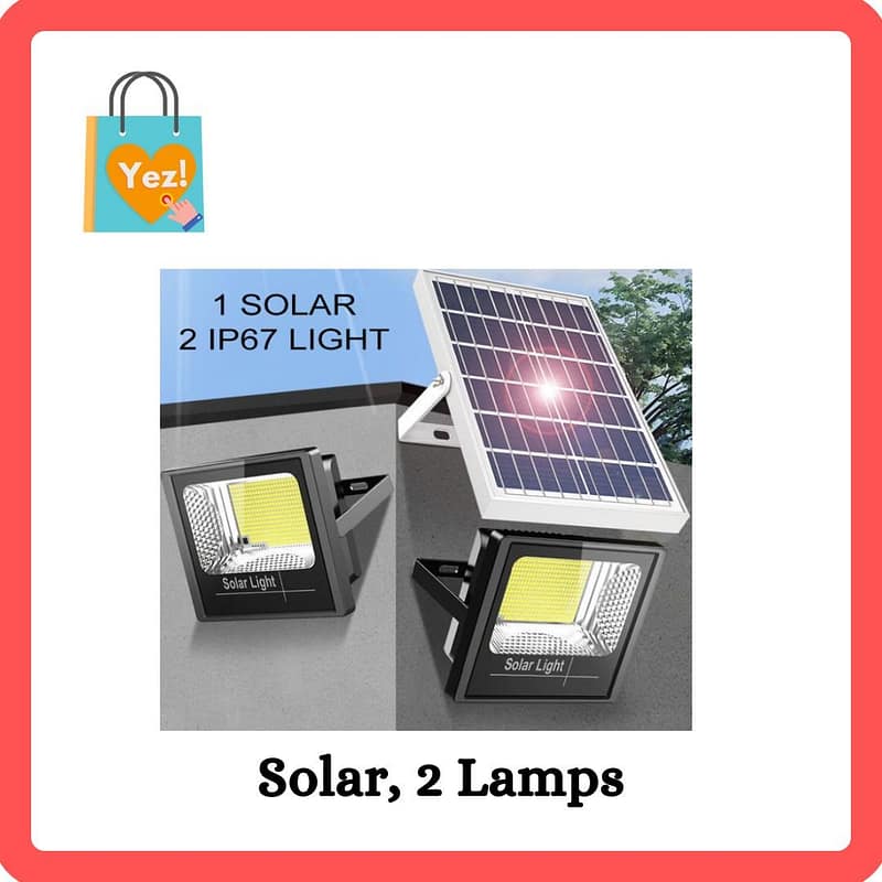 Solar, 2 Lamps