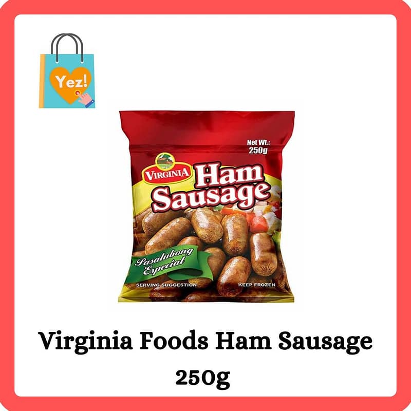 Virginia Foods Ham Sausage 250g