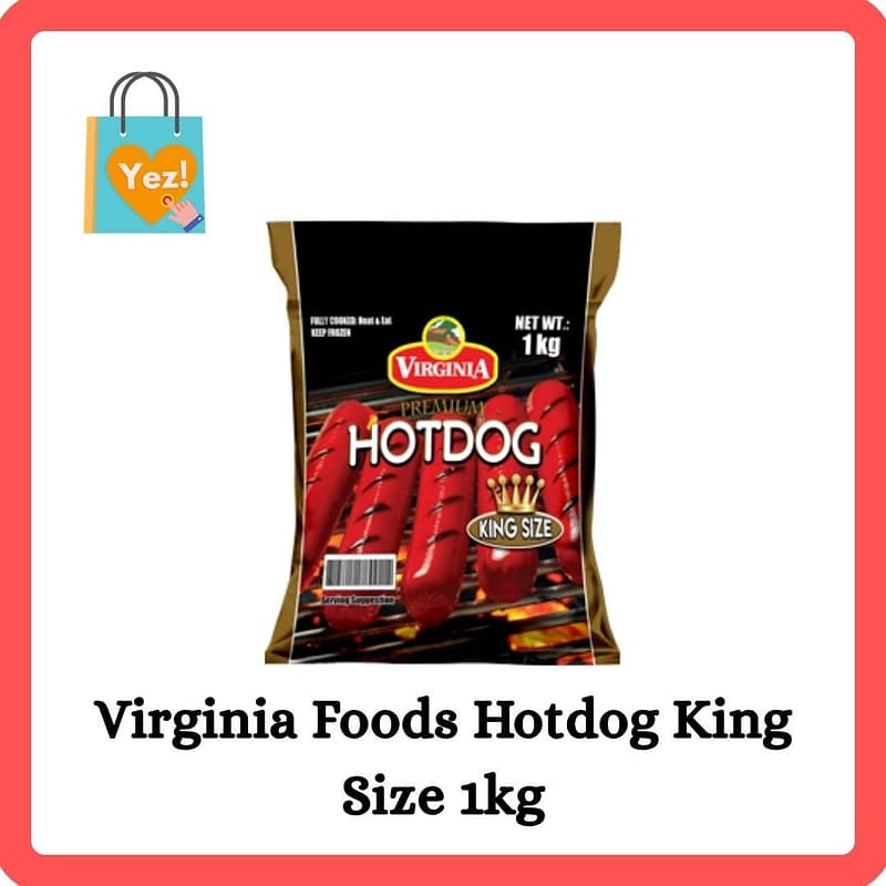 Virginia Foods Hotdog King Size 1kg