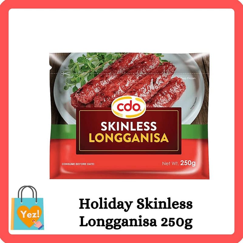 Holiday Skinless Longganisa 250g