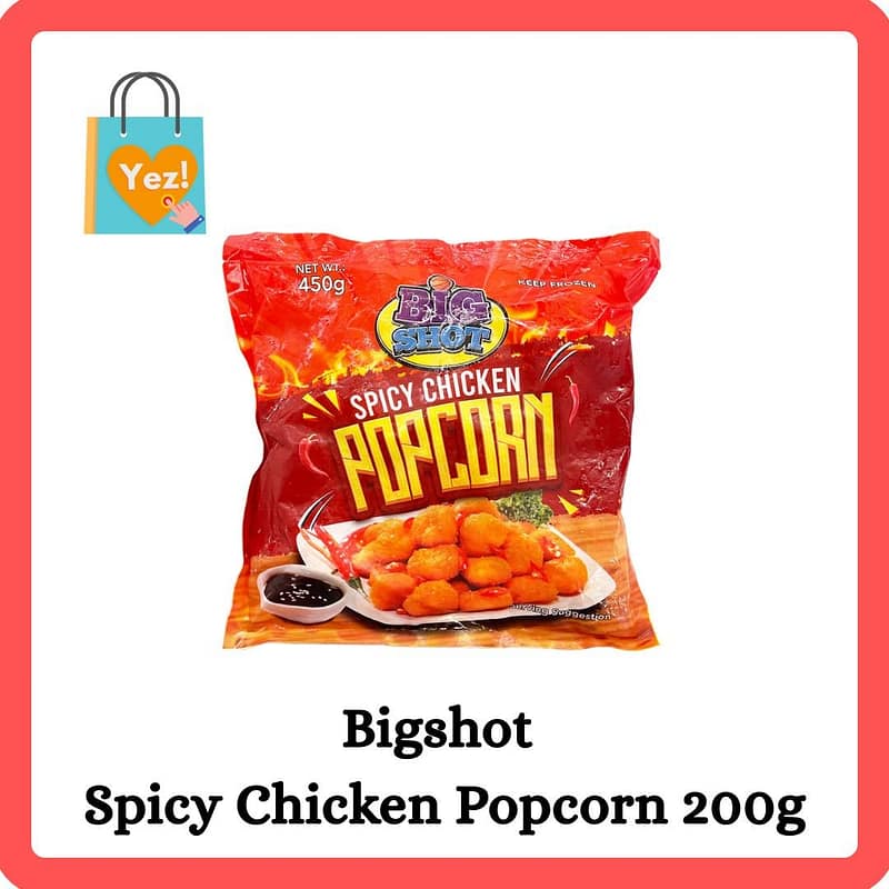 Bigshot Spicy Chicken Popcorn 200g
