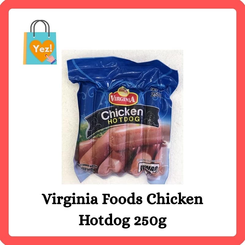 Virginia Foods Chicken Hotdog 250g