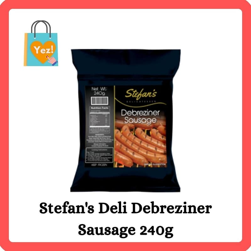 Stefan's Deli Debreziner Sausage 240g