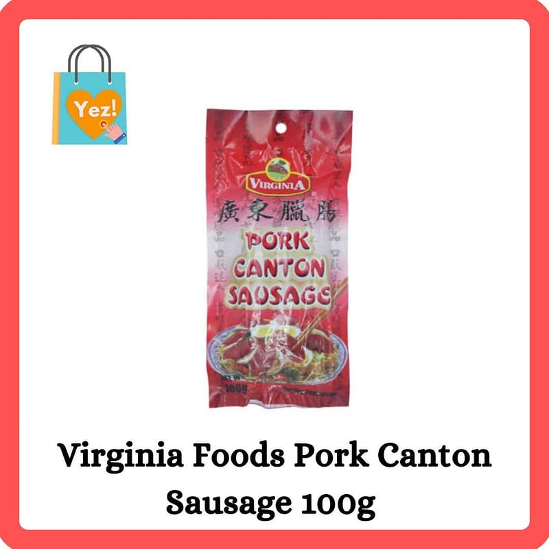 Virginia Foods Pork Canton Sausage 100g