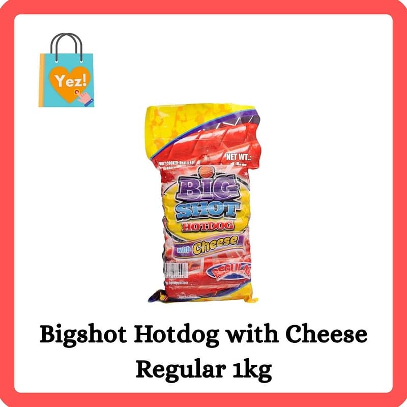 Bigshot Hotdog with Cheese Regular 1kg