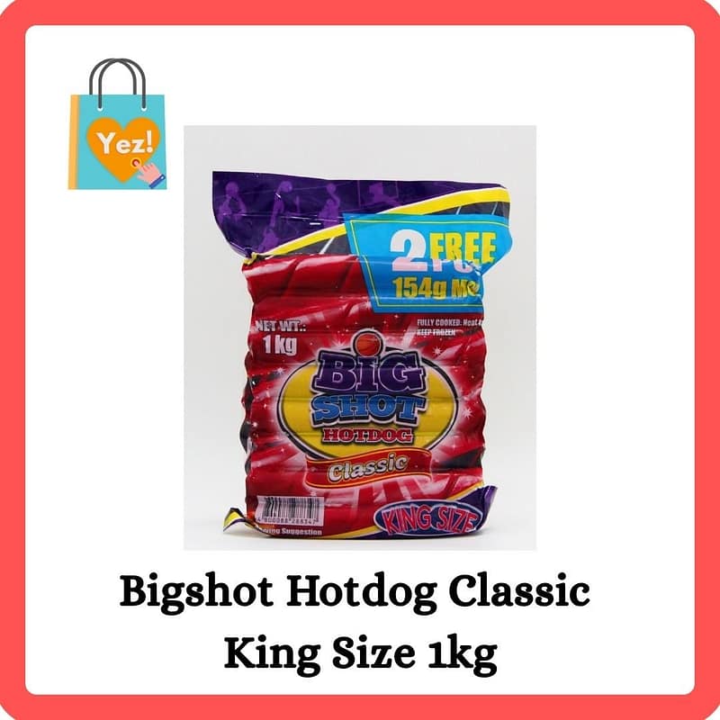 Bigshot Hotdog Classic King Size 1kg