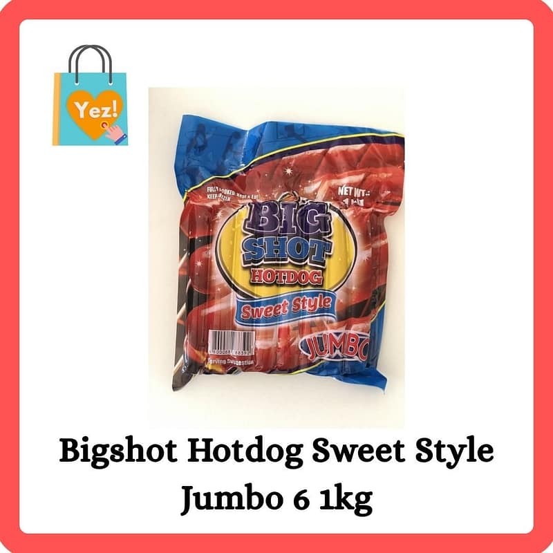 Bigshot Hotdog Sweet Style Jumbo 6 1kg