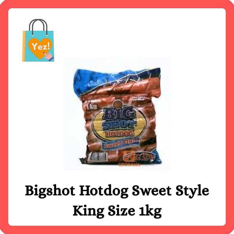 Bigshot Hotdog Sweet Style King Size 1kg