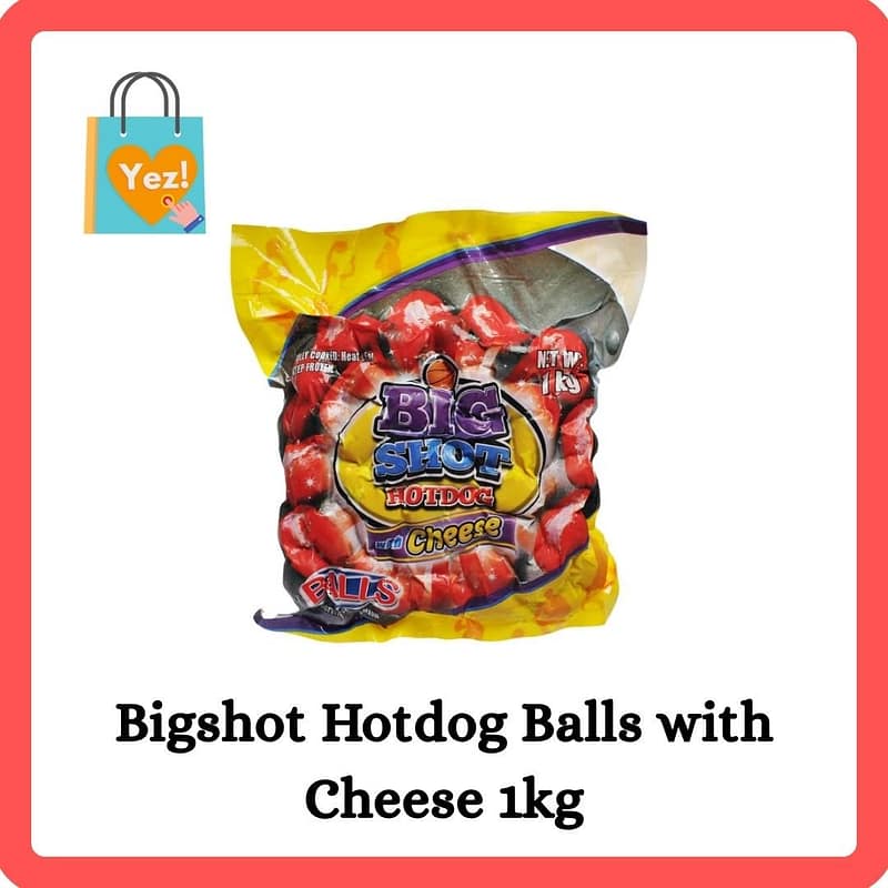 Bigshot Hotdog Balls with Cheese 1kg