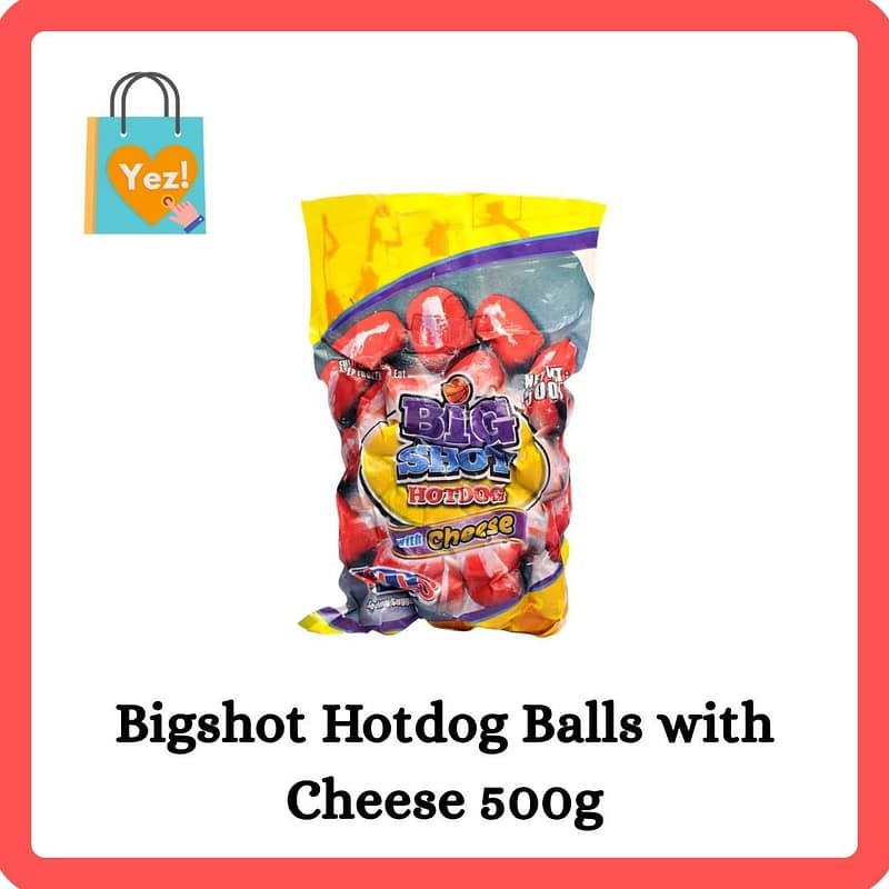 Bigshot Hotdog Balls with Cheese 500g