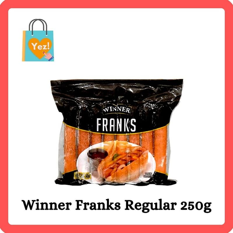 Winner Franks Regular 250g