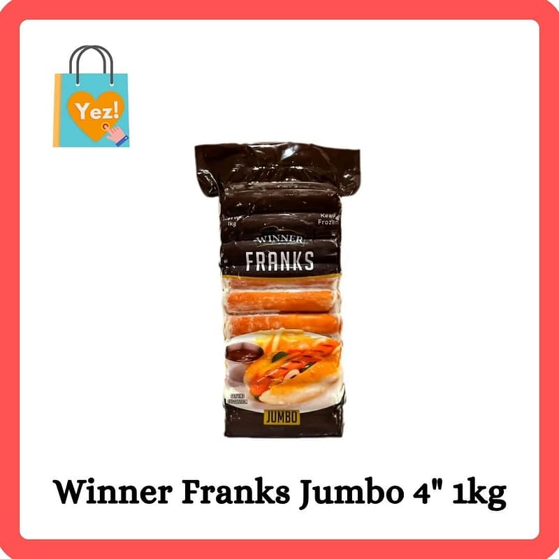 Winner Franks Jumbo 4" 1kg
