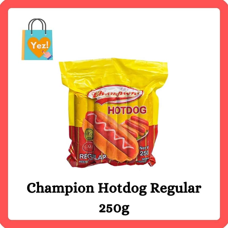 Champion Hotdog Regular 250g