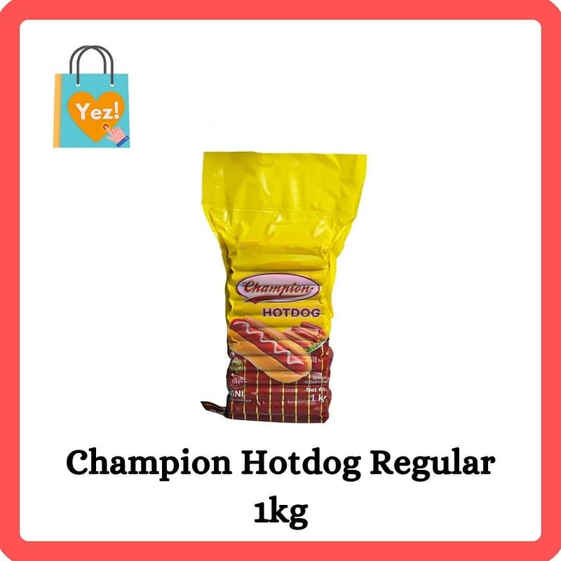 Champion Hotdog Regular 1kg