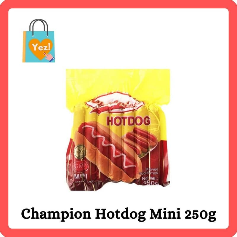 Champion Hotdog Mini 250g