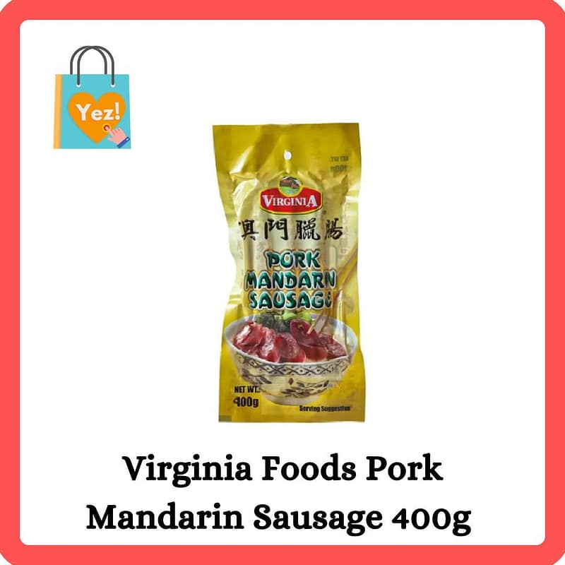 Virginia Foods Pork Mandarin Sausage 400g