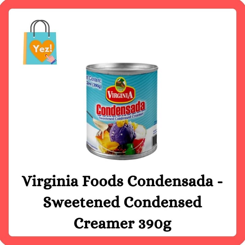 Virginia Foods Condensada - Sweetened Condensed Creamer 390g