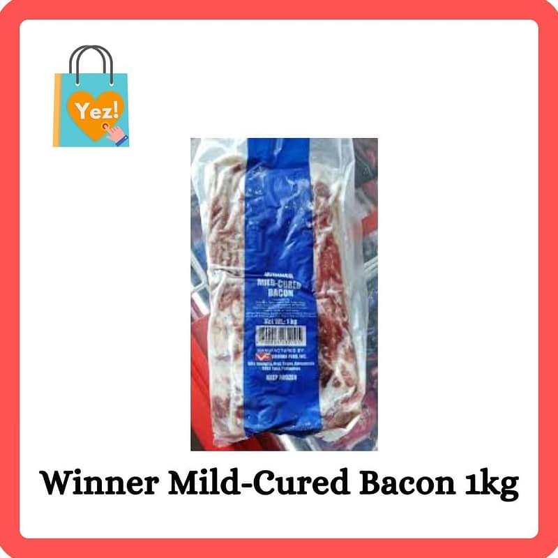 Winner Mild-Cured Bacon 1kg