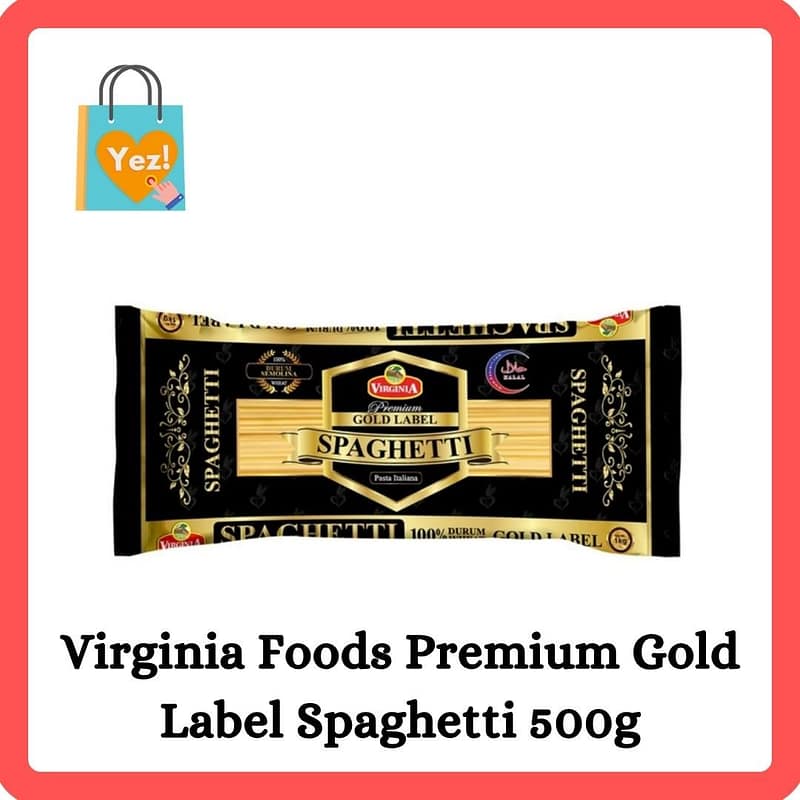 Virginia Foods Premium Gold Label Spaghetti 500g