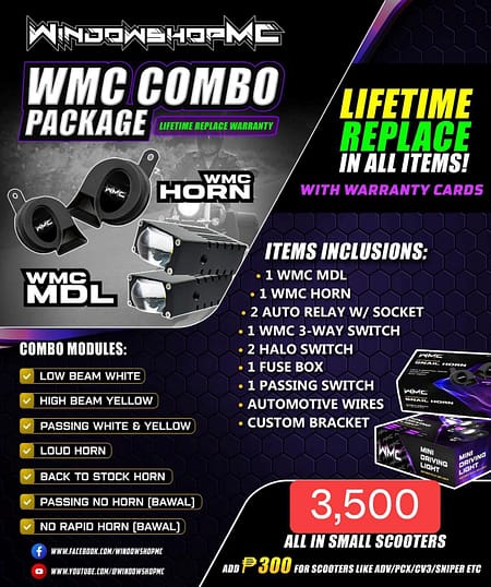 WMC MDL Combo 60Watts with Lifetime Warranty